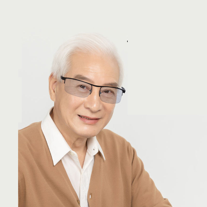 Anti-blue radiation reading glasses