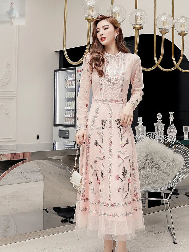 Temperament Skirt Heavy Embroidered Thin Dress Temperament Skirt Heavy Embroidered Thin Dress Temperament Skirt Heavy Embroidered Thin Dress Temperament Skirt Heavy Embroidered Thin Dress