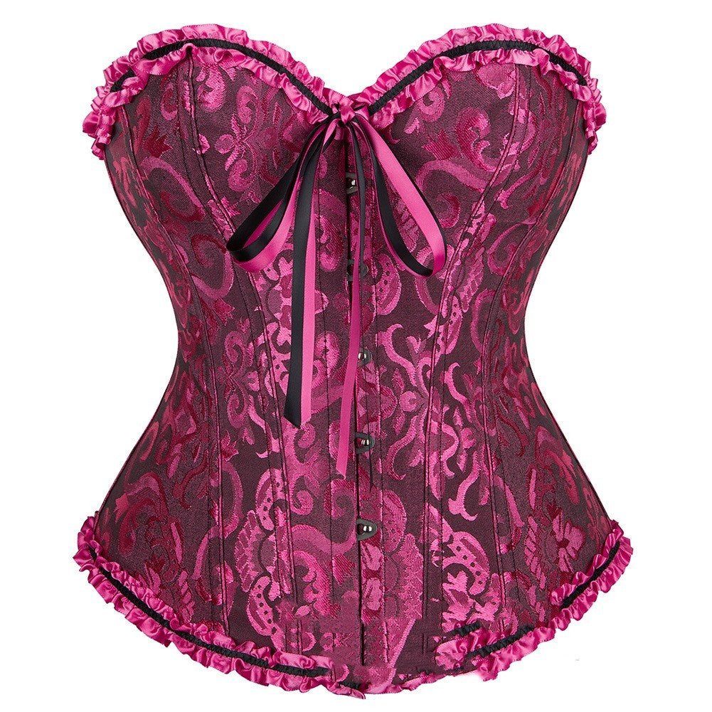 Jacquard Corset Mini Dress | Sexy Strapless Party Dress for Women