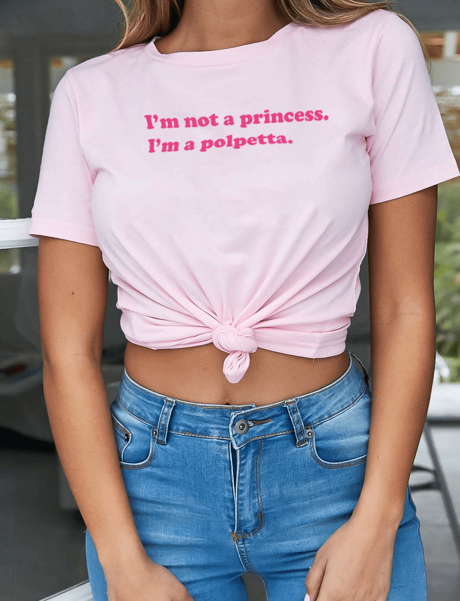 I'm a meatball Pink Women T-shirt