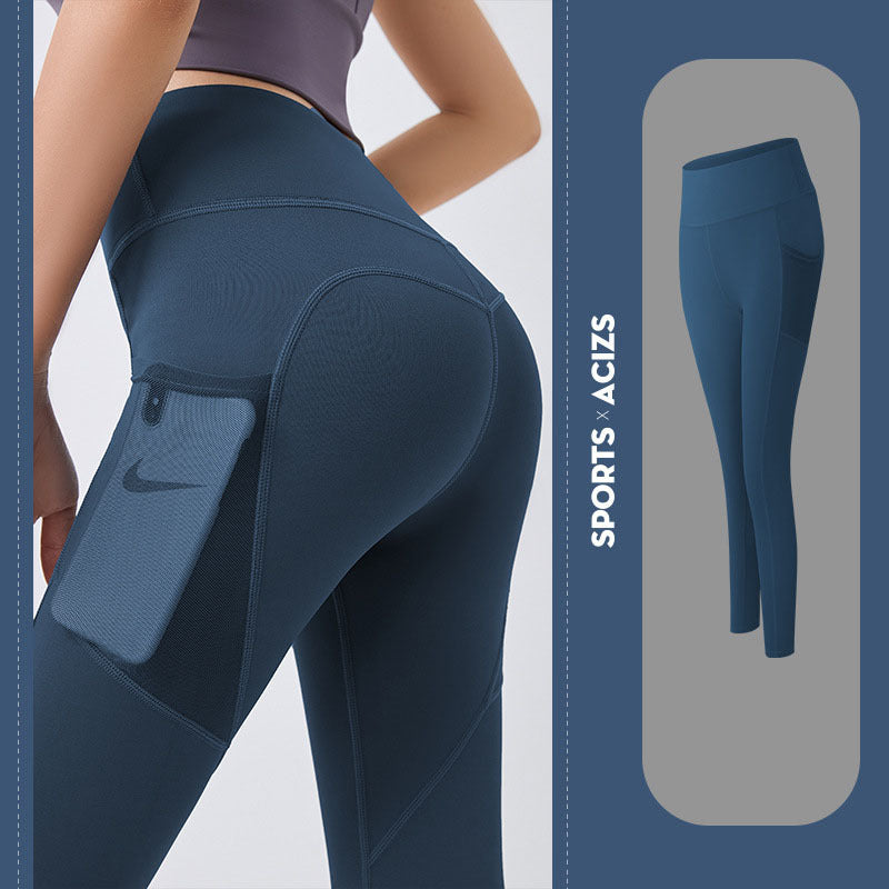 Yoga Pants Women With Pocket Leggings Sport Girl Gym Leggings Women