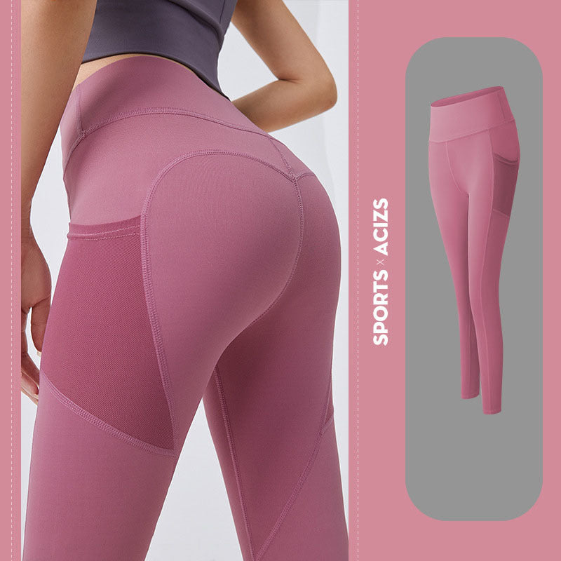Yoga Pants Women With Pocket Leggings Sport Girl Gym Leggings Women