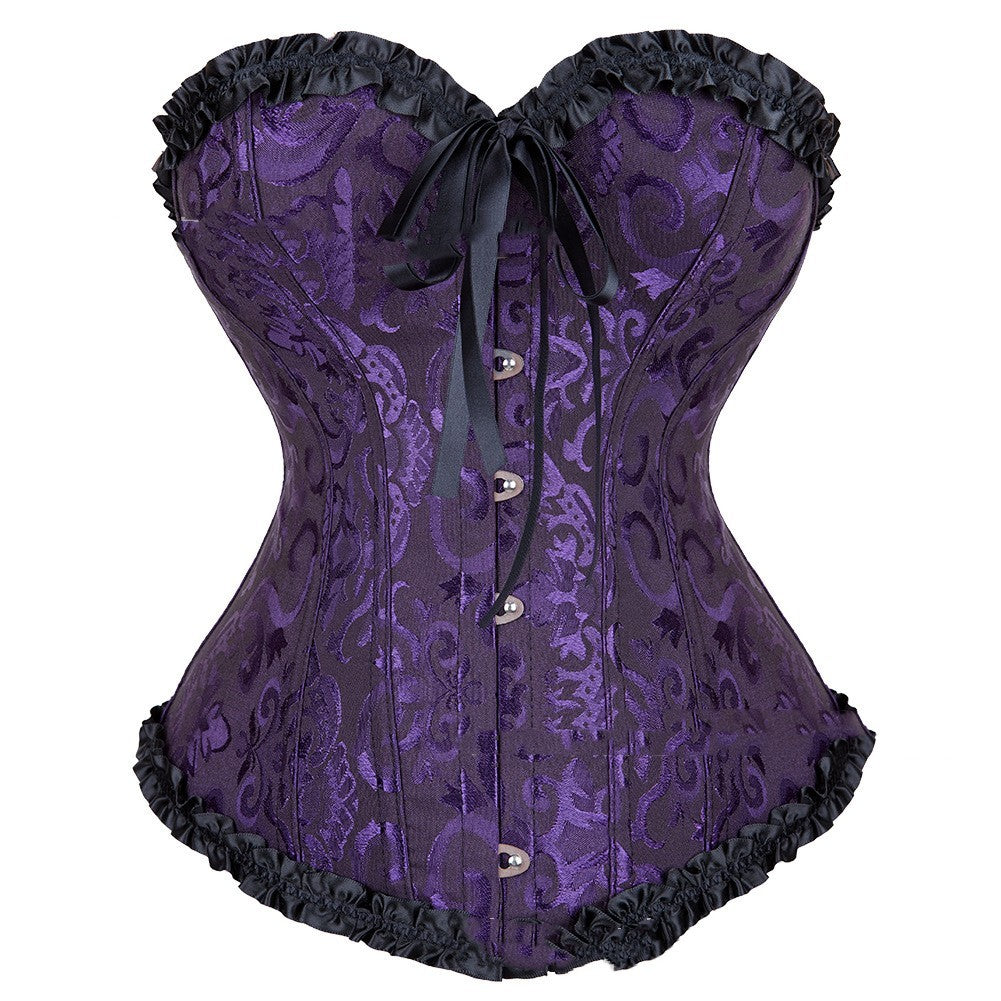 Jacquard Corset Mini Dress | Sexy Strapless Party Dress for Women