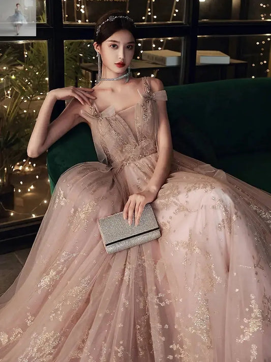 Elegant Heavy Industry High Quality Light Luxury Sling Evening Dress  Elegant Heavy Industry High Quality Light Luxury Sling Evening Dress Elegant Heavy Industry High Quality Light Luxury Sling Evening Dress Elegant Heavy Industry High Quality Light Luxury Sling Evening Dress