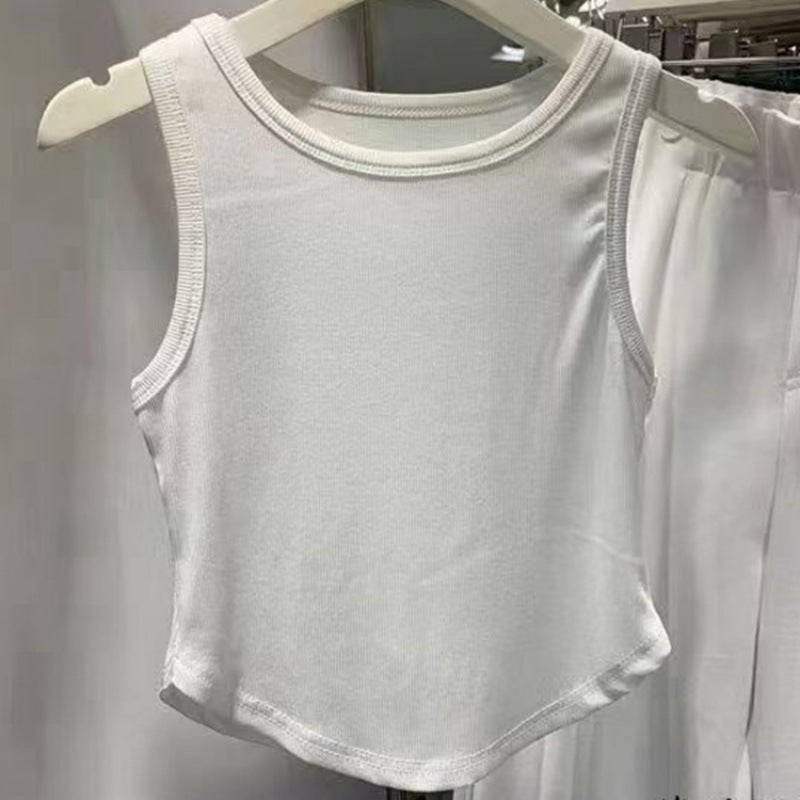Patchwork Fake Two Pieces Pullover Gray Top