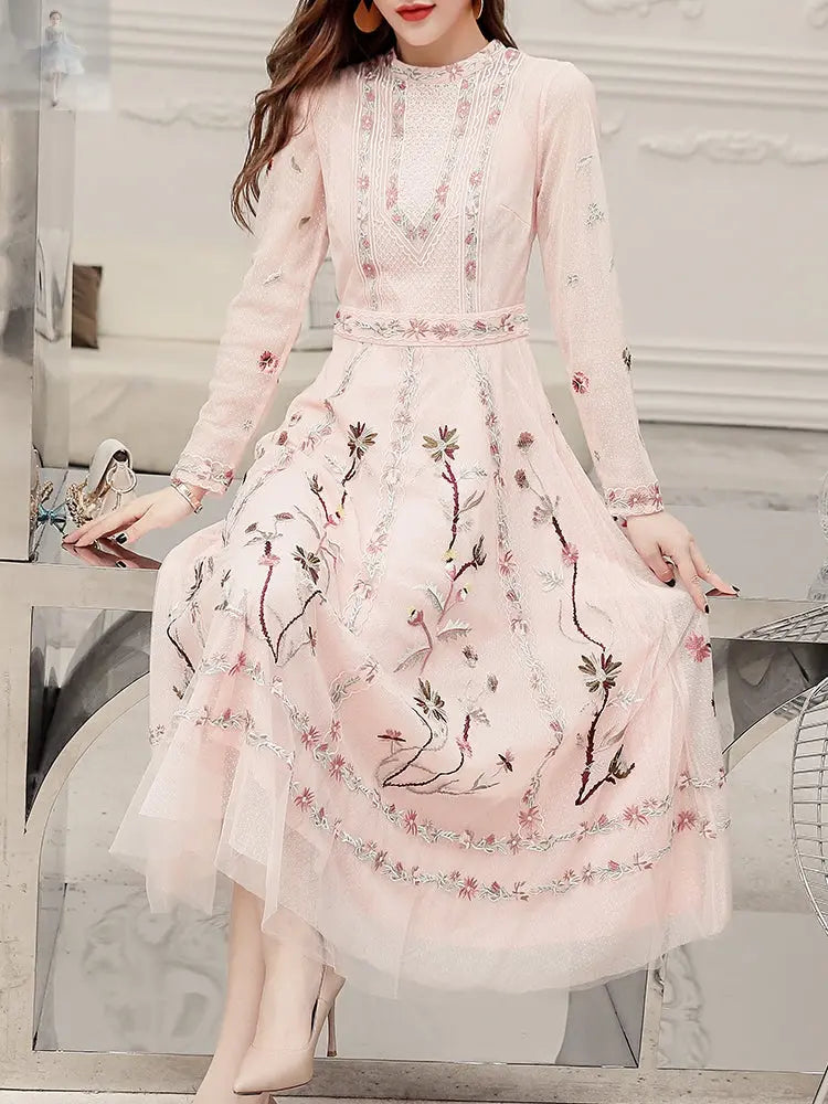 Temperament Skirt Heavy Embroidered Thin Dress  Temperament Skirt Heavy Embroidered Thin Dress Temperament Skirt Heavy Embroidered Thin Dress Temperament Skirt Heavy Embroidered Thin Dress