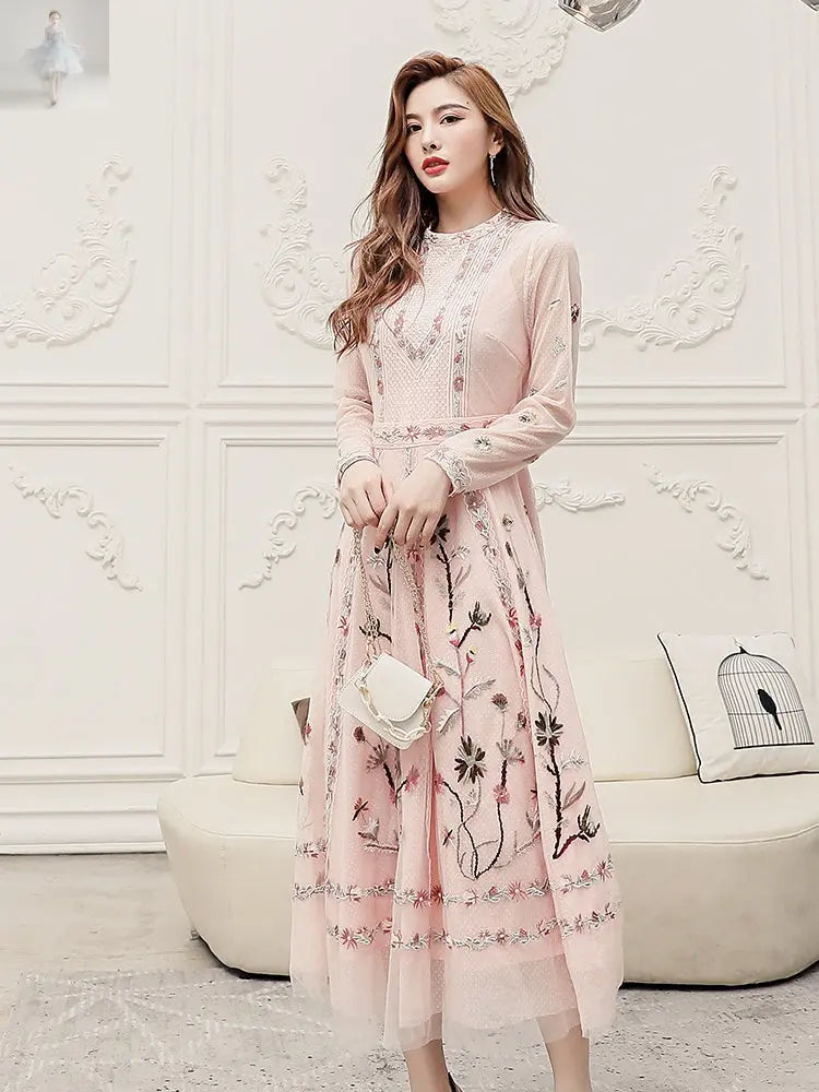 Temperament Skirt Heavy Embroidered Thin Dress  Temperament Skirt Heavy Embroidered Thin Dress Temperament Skirt Heavy Embroidered Thin Dress Temperament Skirt Heavy Embroidered Thin Dress