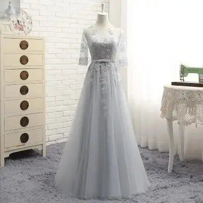 Wedding mid-length banquet evening dress  Wedding mid-length banquet evening dress Wedding mid-length banquet evening dress Wedding mid-length banquet evening dress