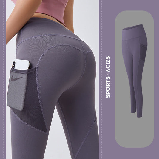Yoga Pants Women With Pocket Leggings Sport Girl Gym Leggings Women