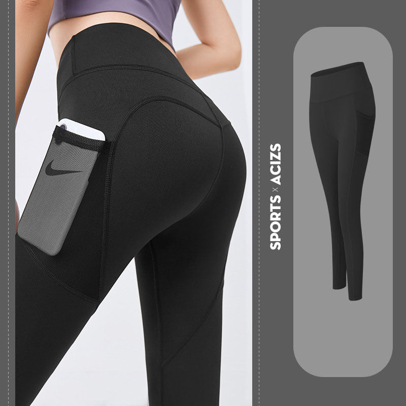 Yoga Pants Women With Pocket Leggings Sport Girl Gym Leggings Women